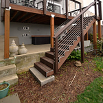 After: New deck with cable railing image 3 0f 7 thumb