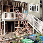 House gutted and foundation removed: image 3 0f 11