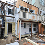 House construction with elevated second floor: image 4 0f 11