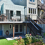 Renovated back deck and stairs: image 11 0f 11